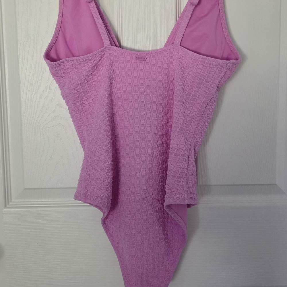 Roxy Lilac Textured One-Piece Swimsuit - Picture 2 of 3